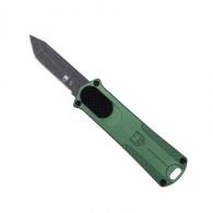 Cobratec CALI 952 TANTO OTF, 1.75" D2, OD - CALI952ODGTNS Cobratec CALI 952 TANTO OTF, 1.75" D2, OD - CALI952ODGTNS