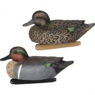 Zink Floater Duck Decoys Green Wing Teal 6 pk. - ZNK-ZNKDY321