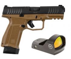 Arex Delta M OR 9mm, Flat Dark Earth, 15rd/17rds - 602407REDDOT