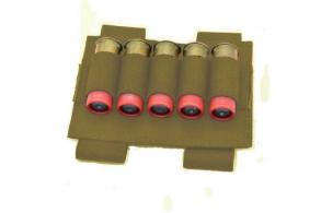 Tac Shield Tactical Shotgun Stock Shell Holder 5 Shell Coyote - T7085CY