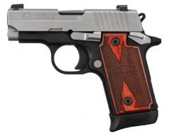 Sig Sauer P238 Two-Tone 380 ACP Semi Auto Pistol - 238380TXR3 Sig Sauer P238 Two-Tone 380 ACP Semi Auto Pistol - 238380TXR3