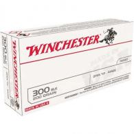 Winchester USA Rifle Ammo .300 Black 200 gr. FMJOT 60 rd. - USA300BXVP
