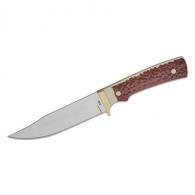 Uncle Henry Next Gen 190UH Fixed Knife 5-1/4" Clip Point Blade Staglon Clamshell - 1205103