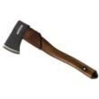 WOOX AX1 Axe Walnut Blue Finish Leather Collar