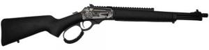Rossi R95 Triple Black, 30-30 Winchester, 16.5" Threaded Barrel, Bourbon Engraving, 5 Rounds - 953030161TBBRBN