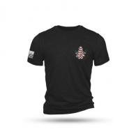 Nine Line Cake Tree Black Triblend T-Shirt/ 3XLarge