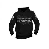 NLA Be Armed Black Hoodie/ XLarge