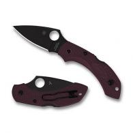 SPYDERCO DRAGONFLY 2 LW PL BUR - C28BGBKP2