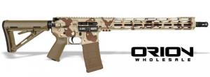 Diamondback DB15 5.56 NATO 16" Chocolate Chip Camo 16 in Barrel 30+1 Rounds 15" M-LOK Rail Magpul MOE Grip and Picatinny rail - DB177AK621