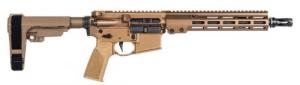 Geissele Automatics Super Duty Mod1, 5.56x45mm NATO, 12.5" Barrel, Desert Dirt, SBA3 Brace, No Magazine - 08551S