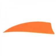 Trueflight Shield Cut Feathers Orange 3 in. RW 100 pk. - 11305