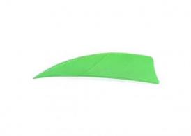 Trueflight Shield Cut Feathers Chartreuse 3 in. RW 100 pk. - 11313
