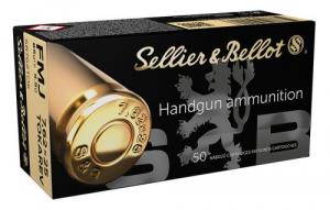 Sellier & Bellot, 7.62x25 Tokarev, 85 Grain, FMJ, 50/Box - SB762TOK
