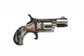 North American Arms (NAA) Mini .22 LR 1-1/8 HI-Polish 5rd Black Pearl Grips