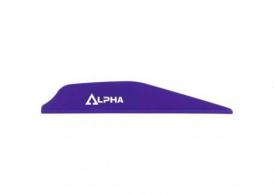 Bohning Alpha Vanes Purple 100 pk. - 101062PU28