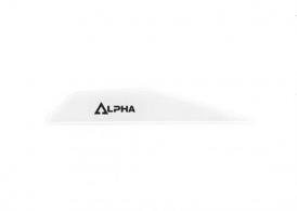 Bohning Alpha Vanes White 100 pk. - 101062WH28