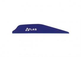 Bohning Atlas Vanes Blue 100 pk. - 101072BL28