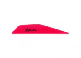 Bohning Atlas Vanes Hot Pink 100 pk. - 101072HP28
