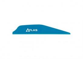 Bohning Atlas Vanes Satin Blue 100 pk. - 101072SB28