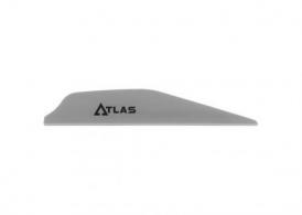 Bohning Atlas Vanes Silver 100 pk. - 101072SL28