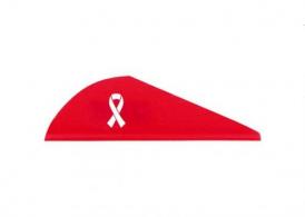 Bohning Blazer Vanes Awareness Neon Red 36 pk. - 10831BCNR2