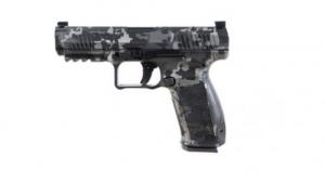 Canik 55 METE SFT 18RD 4.5IN DARK GREY MODERN DIGI CERAKOTE PLASTIC CASE AND ACCESSORIES INCLUDED FACTO - HG5636DGYD-X