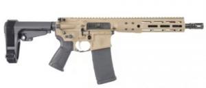 IC-DI 5.56 10.5" Threaded Barrel MLOK SBA Brace Flat Dark Earth 30-rd - ICDIP5CK10SBA3ML