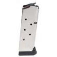 Colt Magazine Combate Officer Stainless w/Bumper .45 ACP 8rd