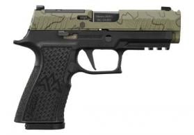 Sig Sauer P320 XTEN Endure Comp Semi Auto Pistol, 10mm, 3.8" Barrel, Moss Green/Black, 15 Rounds - 320XCA10COMPCW Sig Sauer P320 XTEN Endure Comp Semi Auto Pistol, 10mm, 3.8" Barrel, Moss Green/Black, 15 Rounds - 320XCA10COMPCW