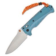 Benchmade Adira Drop Point 3.88" CPM MagnaCut Depth Blue Grivory Stonewash - 18060
