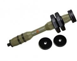 Dead Center Dead Silent Carbon XS Stabilizer Green 6 in. - DSHCXS-6-GRN