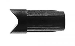 Black Eagle Half Moon Nocks Black 12 pk. - 348
