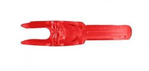 Black Eagle Micro ST M Nock Flo. Red 12 Pack - 1685