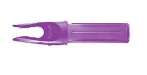 Black Eagle R Nock Flo. Purple 12 pk. - 75