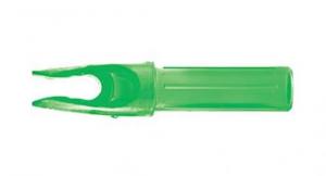 Black Eagle Standard Nock Flo. Green 12 pk. - 89