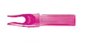 Black Eagle Standard Nock Flo. Pink 12 pk. - 87