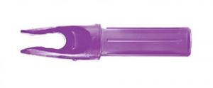 Black Eagle Standard Nock Flo. Purple 12 pk. - 88