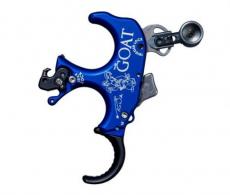 Tru Ball GOAT 3 Finger Blue/QuickSilver Medium - TGOT-BLQS-M