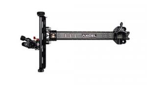 Axcel Achieve XP Pro Carbon Bar Recurve Black/Black 9 in. Left Hand - ACPR-RL-BB