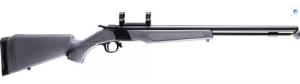 CVA Wolf Muzzleloader Rifle .50 Cal, Blued Steel & Stealth Grey Stock - PR2119M