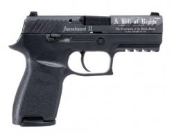 Sig Sauer P320C *2nd Amendment* 9mm Semi Auto Pistol - 320C-9-B-2A Sig Sauer P320C *2nd Amendment* 9mm Semi Auto Pistol - 320C-9-B-2A