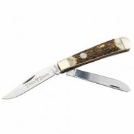 BOKER TRAPPER STAG - 110833ST BOKER TRAPPER STAG - 110833ST
