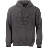 Leupold Distressed Reticle Hoodie Gunmetal 2XL - 185884