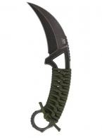 SOG Gambit XL Fixed Knife 4" Karambit Blade OD Green Box - SOG-GB2001-BX