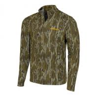 Muddy TR Lightweight Quarter Zip Long Sleeve Shirt - Mossy Oak Bottomland - Shirt - MUD-LW-QZ-MOB-S