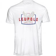 Leupold Eagle Short Sleeve Shirt White Medium - 185944