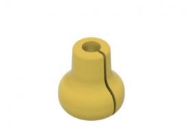 Pine Ridge Beak Button Yellow 1 pk. - 2803-Y1
