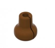 Pine Ridge Beak Button Brown 1 pk. - 2803-BR1