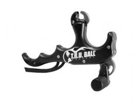Tru Ball Stalk'R Thumb Release Black 4 Finger with Lanyard - TSK4-BK Tru Ball Stalk'R Thumb Release Black 4 Finger with Lanyard - TSK4-BK