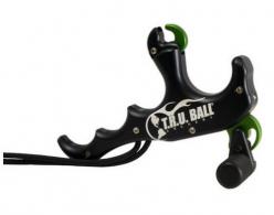 Tru Ball T-Rex Release Bone Collector 4 Finger Black - TTR4-BK